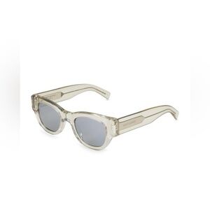 SAINT LAURENT - 49MM Solid Rectangle Sunglasses